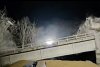 Momentul demolării podului de cale ferată din Prahova. Circulația pe DN1, complet blocată cel puțin două zile 892609
