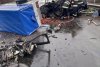 Accident grav pe centura ocolitoare a municipiului Caransebeș. Unul dintre șoferi a murit, iar alte șapte persoane sunt grav rănite 893567