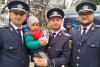 Aryan, întâlnire emoţionantă, de Ziua Poliţiei Române, cu poliţiştii care l-au găsit în pădure 893730