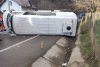Accident grav în Suceava! Un microbuz cu ucraineni s-a răsturnat 894456