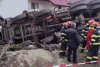 Accident grav în Suceava, după ce o basculantă s-a răsturnat şi a distrus o casă 896060
