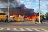 Incendiu violent în Bucureşti. Zeci de pompieri intervin 896189