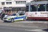 BMW de Poliţie făcut praf de tramvai, într-o intersecţie din Galaţi. Vatmaniţa a fost amendată 896733
