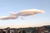 Fenomen inedit, pe cerul României. Nori ”OZN”, surprinși deasupra unui oraș din Argeș 897394
