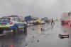 Accident mortal pe Autostrada A1. Un şofer şi-a pierdut viaţa în urma unui impact violent cu parapetul median 898914