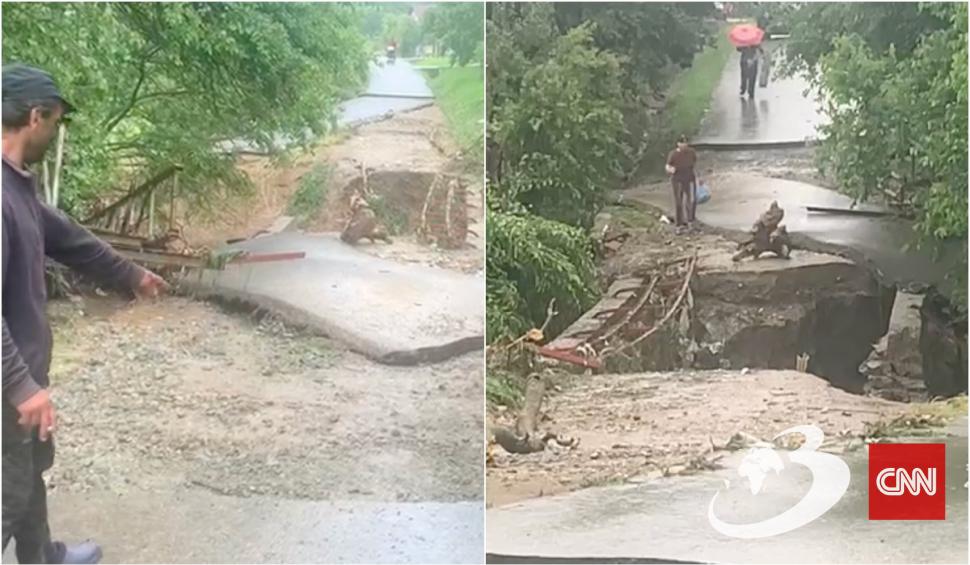 pod rupt dolj inundatii ploi 