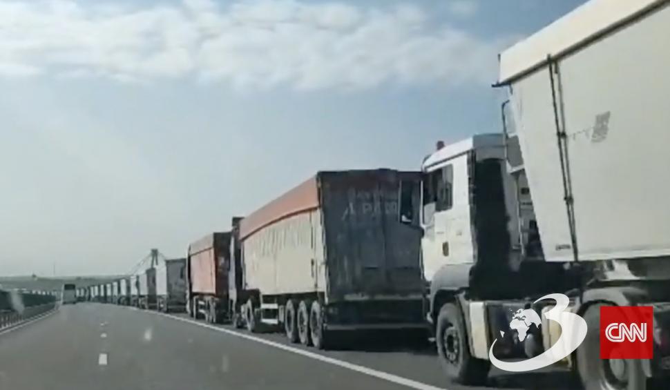 coada camioana autostrada soarelui