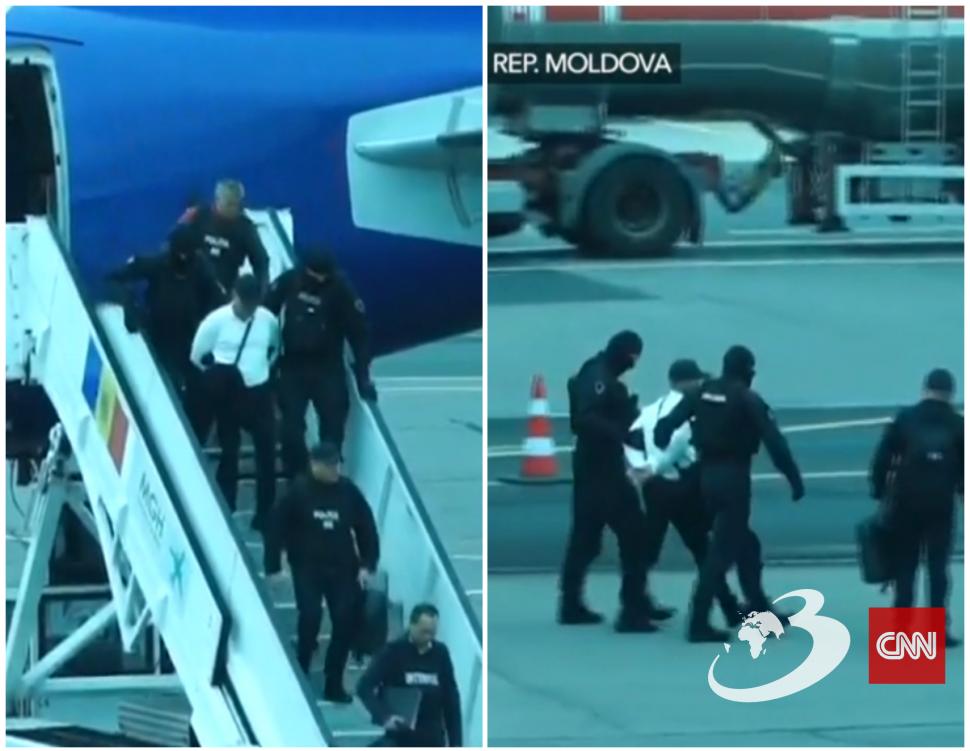 plahotniuc pe aeroport la chisinau